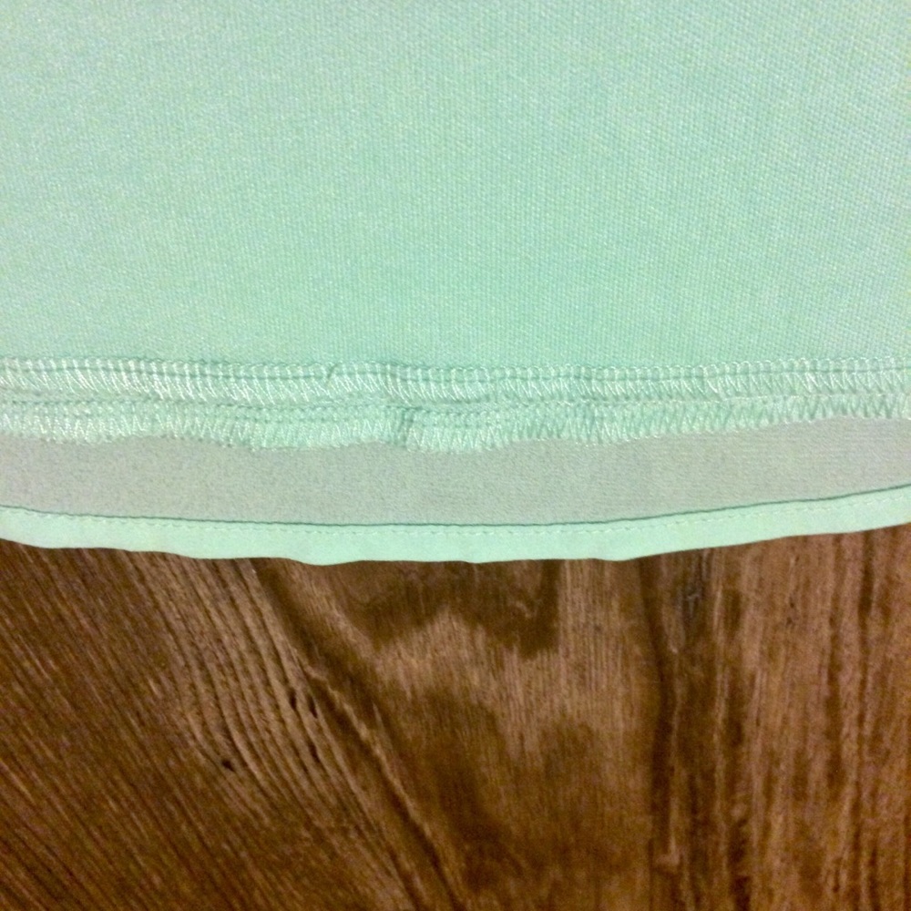 Tobi Off Shoulder Mint Dress - small - Picture 8 of 8